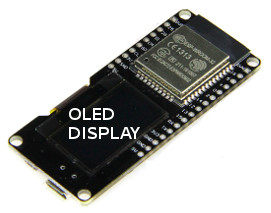 Micropython for ESP 32 with WiFi and OLED display