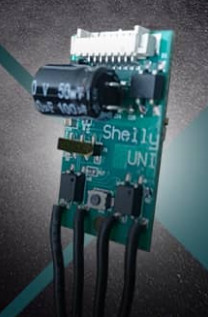 Alexa controls blind, shade & window opener motors with Shelly UNI