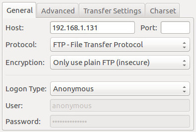 Micropython FTP settings for ESP32 microprocessor