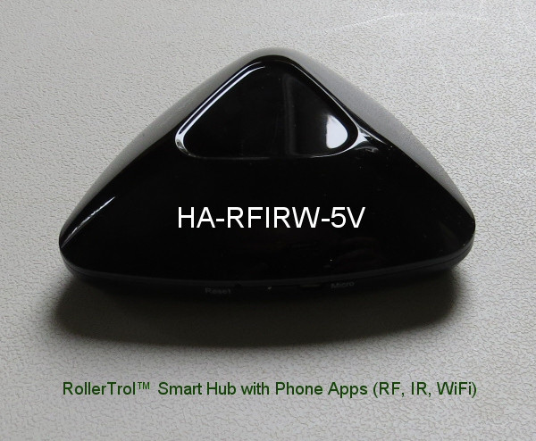 this hub can learn RF and IR signal codes
