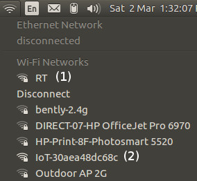 connecting to your WiFi network in AP mode for blind and window opener operation