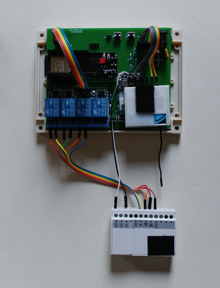 placement of group transmitter outside housing