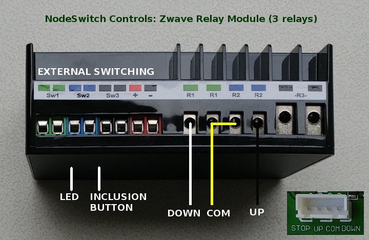 zwave relay module wiring diagram re switch interface